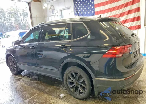 2022 Volkswagen Tiguan Se z USA, uszkodzony, nr VIN 3VV2B7AX3NM042417